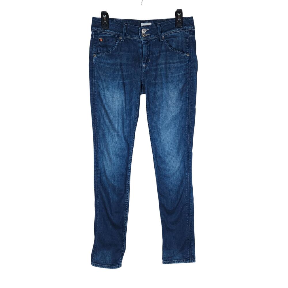 Hudson Jeans 26 Mid Rise Skinny Leg Everyday Stretchy Denim Timeless Modern